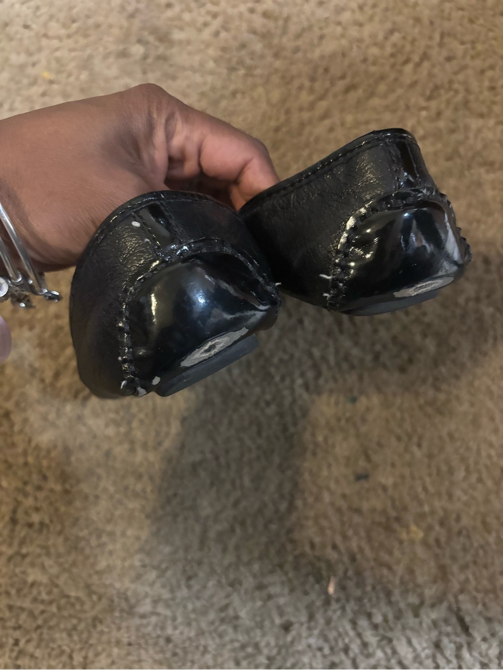 Michael Kors Black Fulton Flats women's 7.5 - Picture 2 of 8